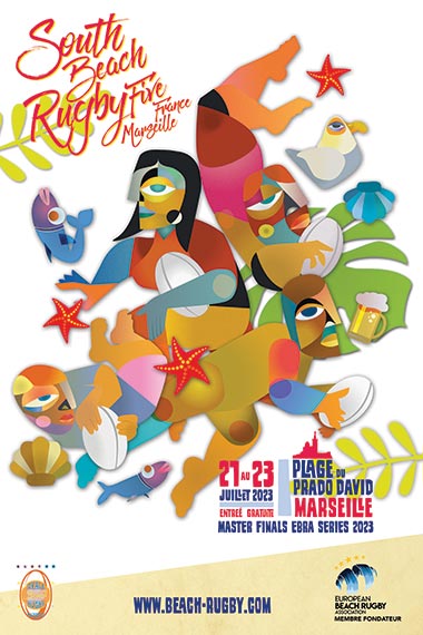affichage beach rugby five marseille 2023