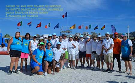 equipe organisation Beach Rugby Five Marseille 2025